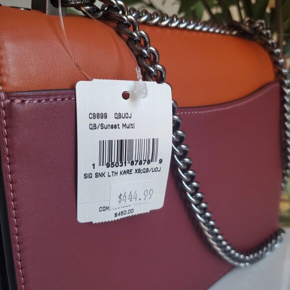 Nwt Coach Klare Crossbody Bag In Signature CAL29 Powder Pink  Coach crossbody Klare